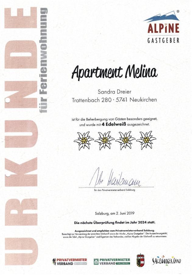 Apartment Melina Neukirchen am Großvenediger エクステリア 写真